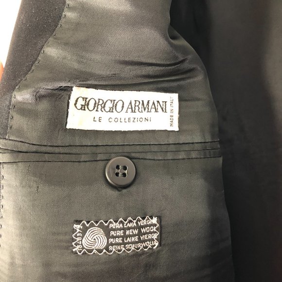 Giorgio Armani Single-Button Blazer Jacket - Picture 13 of 15